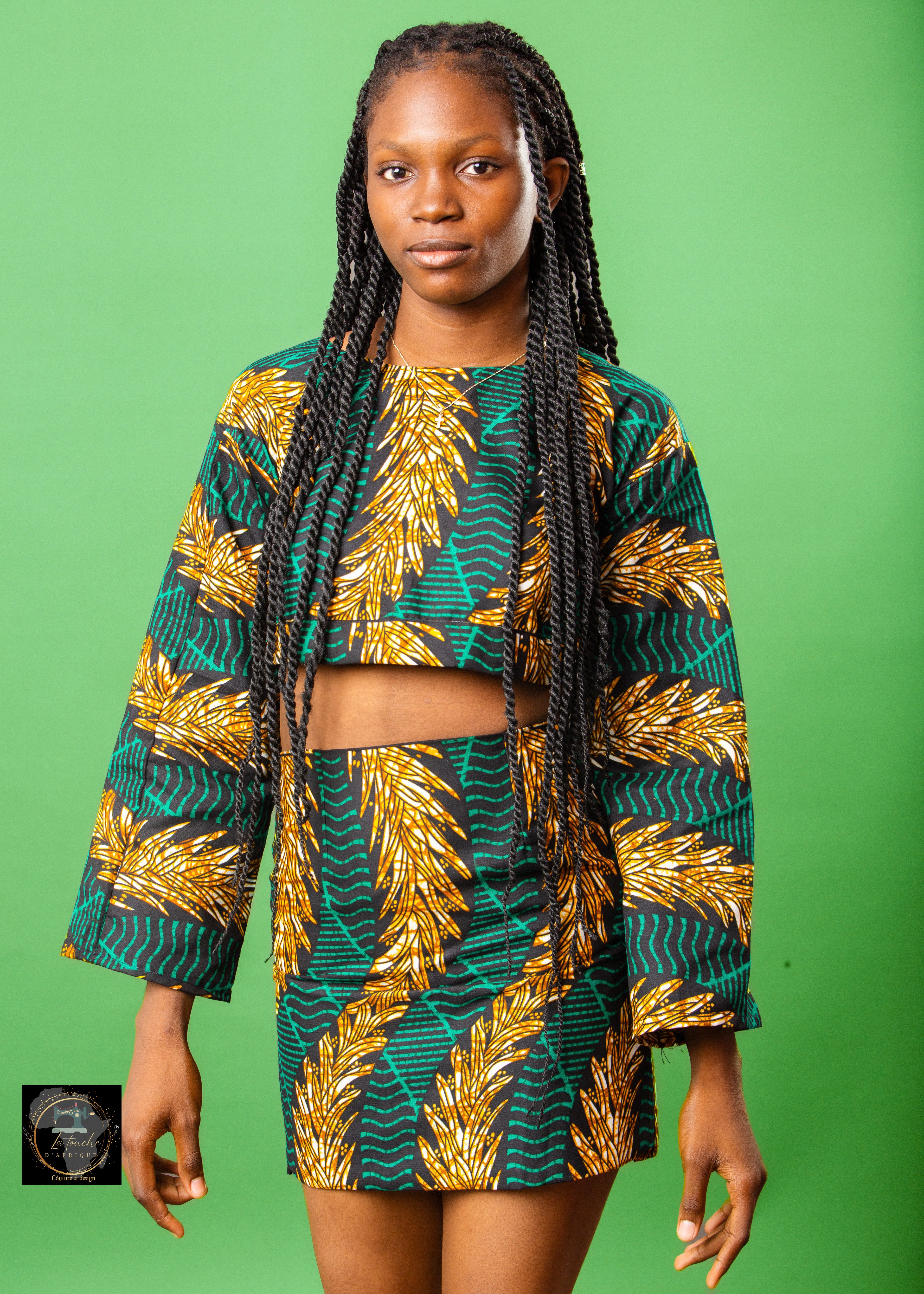 Ensemble Crop top et jupe